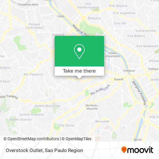 Overstock Outlet map