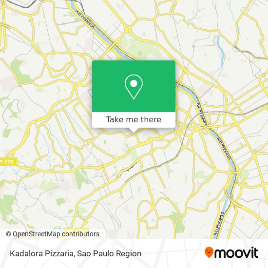 Kadalora Pizzaria map