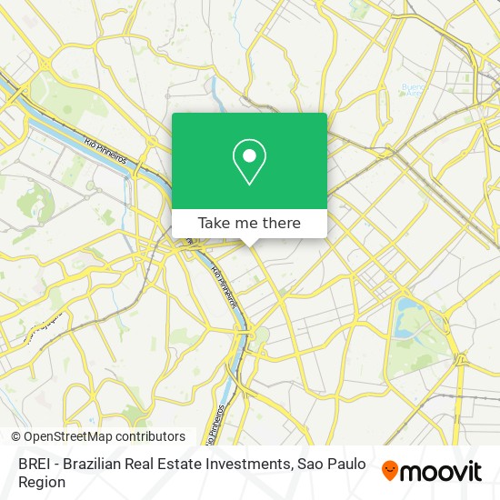 BREI - Brazilian Real Estate Investments map