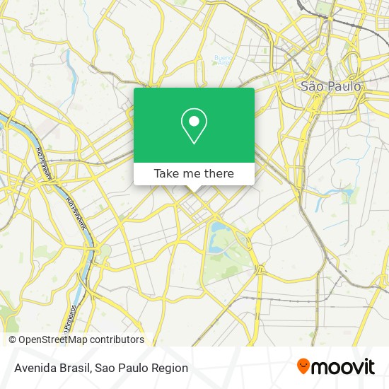 Mapa Avenida Brasil
