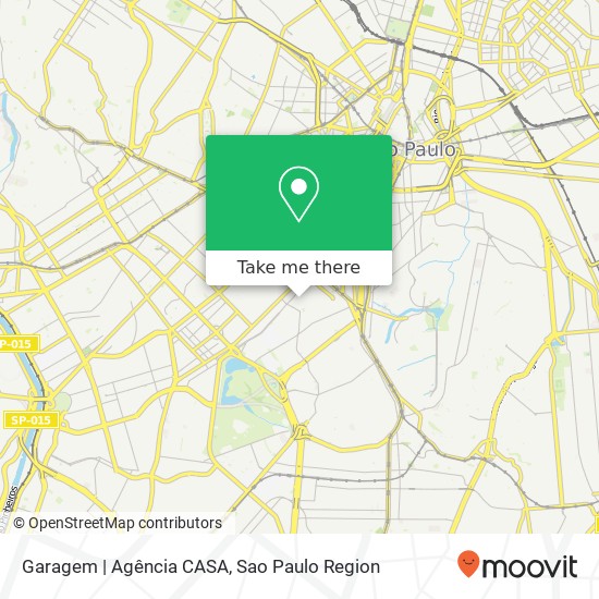 Mapa Garagem | Agência CASA