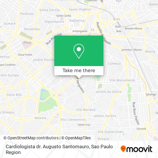 Cardiologista dr. Augusto Santomauro map