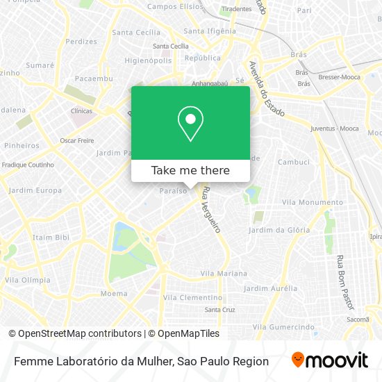 Mapa Femme Laboratório da Mulher