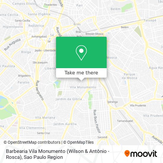 Mapa Barbearia Vila Monumento (Wilson & Antônio - Rosca)