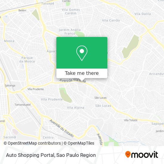 Auto Shopping Portal map