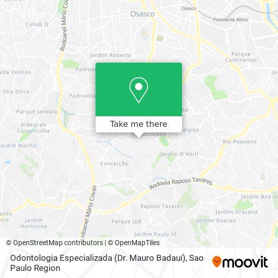 Mapa Odontologia Especializada (Dr. Mauro Badauí)