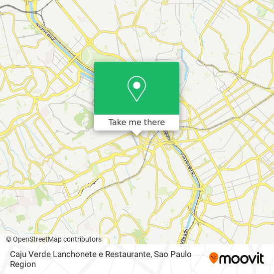 Caju Verde Lanchonete e Restaurante map