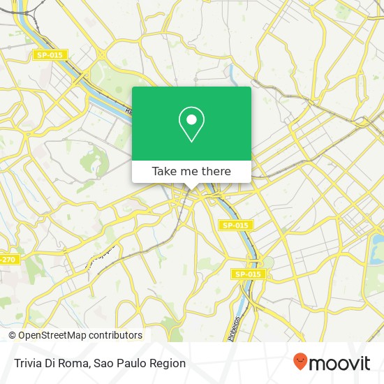 Trivia Di Roma map