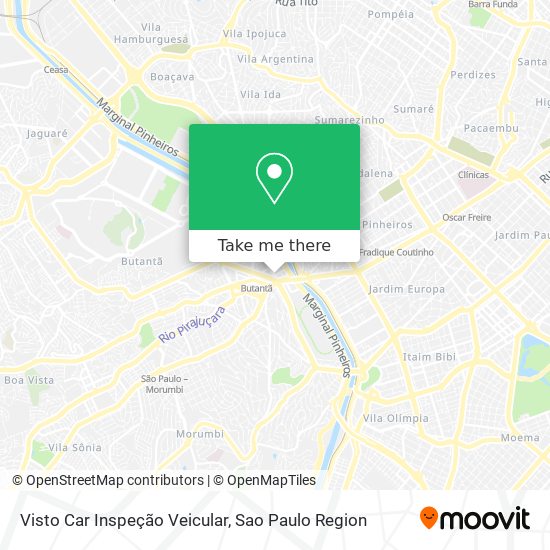 Mapa Visto Car Inspeção Veicular