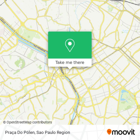 Mapa Praça Do Pólen