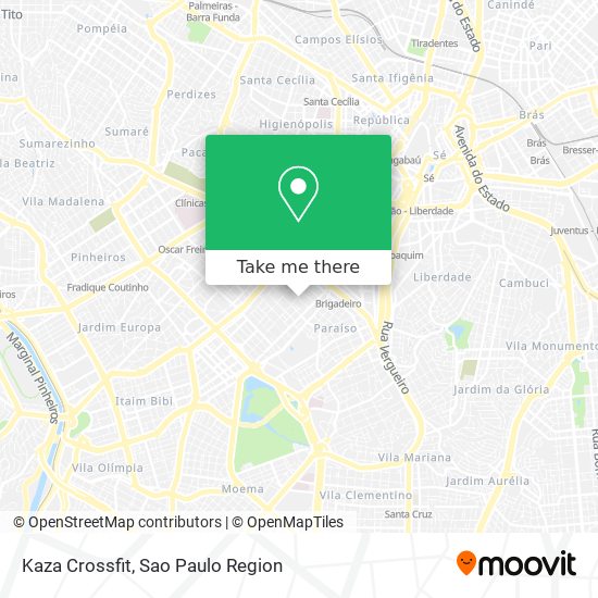 Kaza Crossfit map