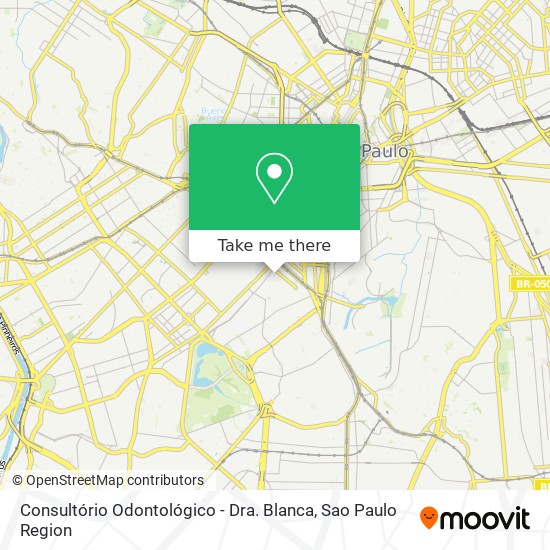 Consultório Odontológico - Dra. Blanca map