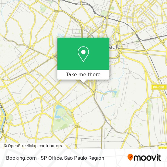 Booking.com - SP Office map