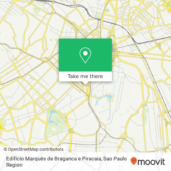 Edifício Marquês de Braganca e Piracaia map