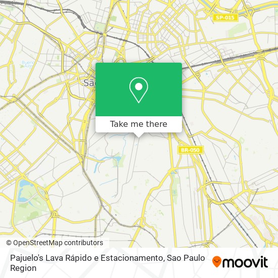 Pajuelo's Lava Rápido e Estacionamento map