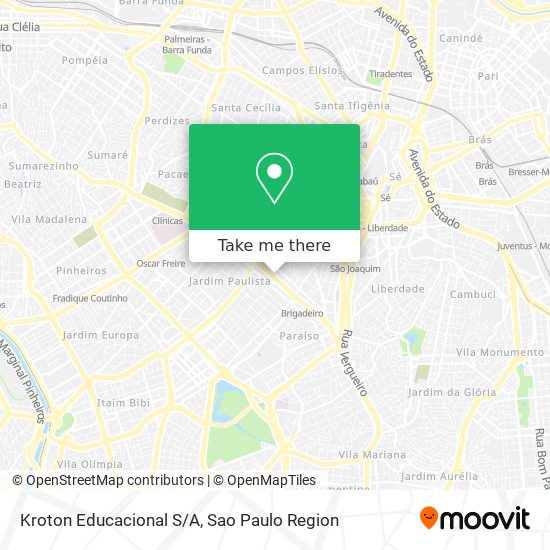 Kroton Educacional S/A map