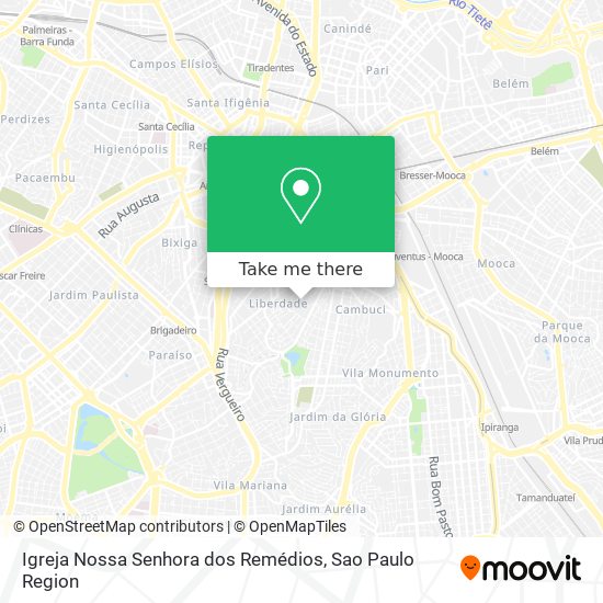 Igreja Nossa Senhora dos Remédios map