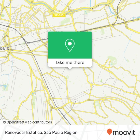 Renovacar Estetica map