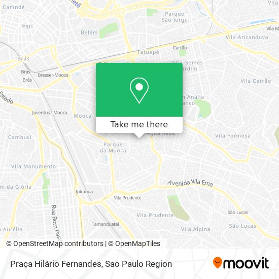 Mapa Praça Hilário Fernandes