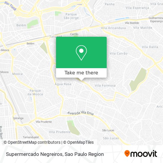 Mapa Supermercado Negreiros