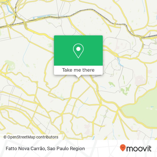 Fatto Nova Carrão map