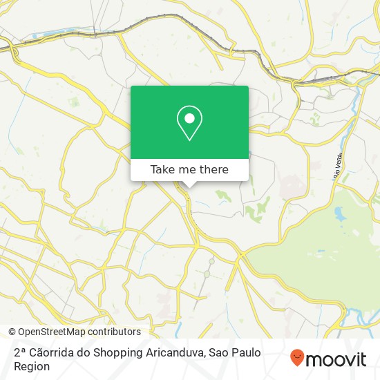 2ª Cãorrida do Shopping Aricanduva map