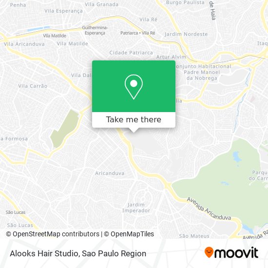 Alooks Hair Studio map