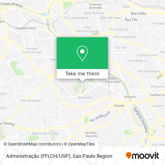 Administração (FFLCH/USP) map