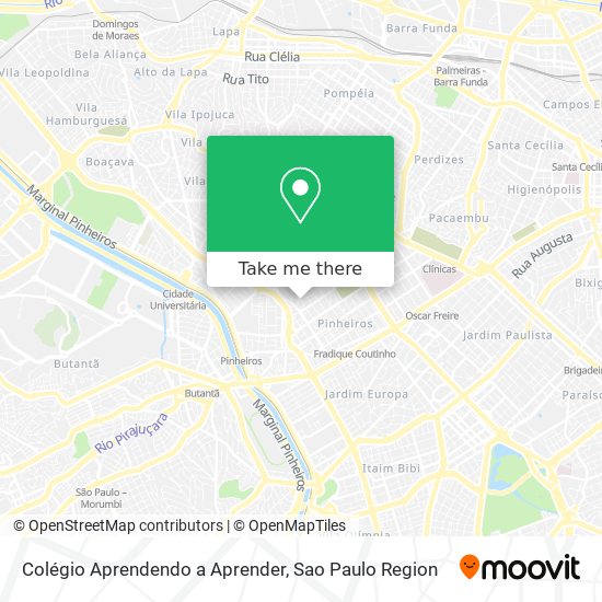 Colégio Aprendendo a Aprender map