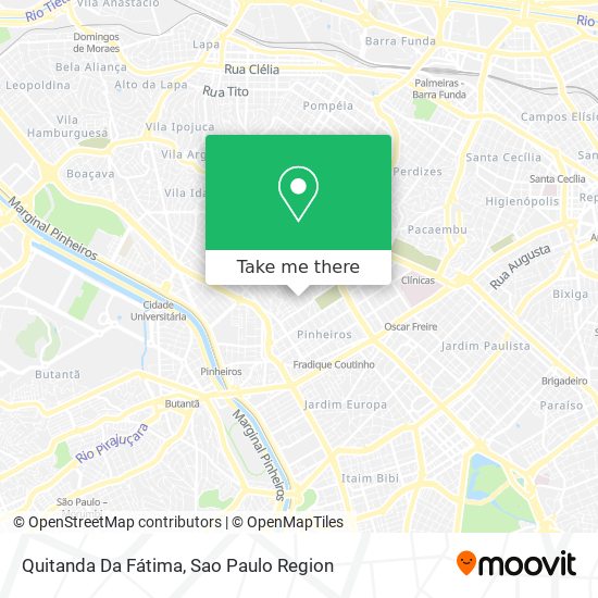 Quitanda Da Fátima map