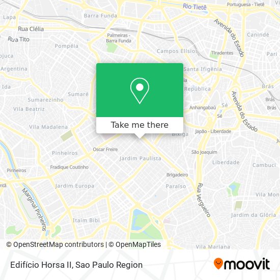 Edifício Horsa II map