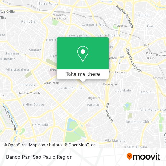 Banco Pan map