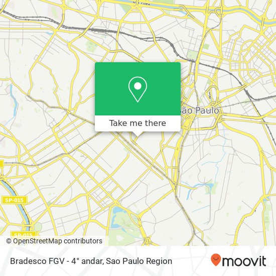 Bradesco FGV - 4° andar map