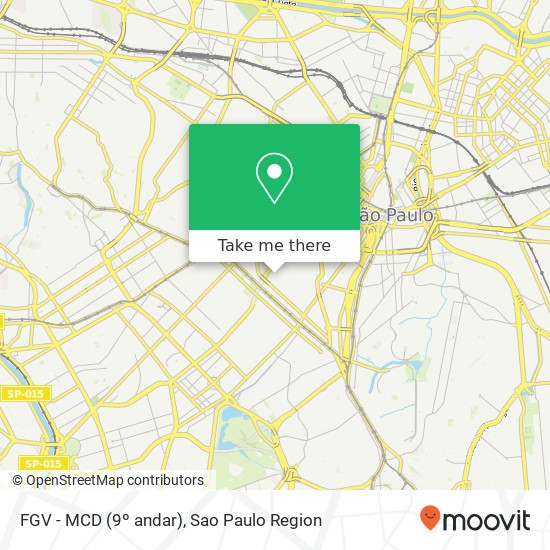 Mapa FGV - MCD (9º andar)