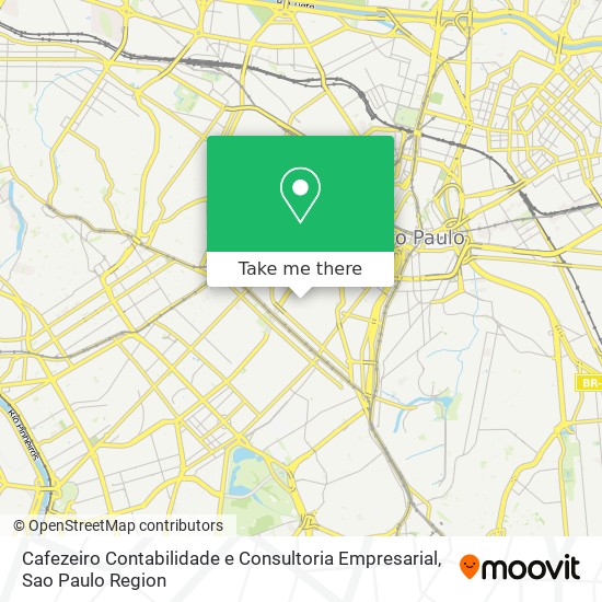 Cafezeiro Contabilidade e Consultoria Empresarial map