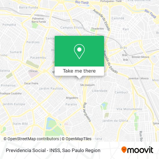 Previdencia Social - INSS map