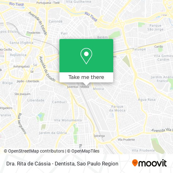 Dra. Rita de Cássia - Dentista map