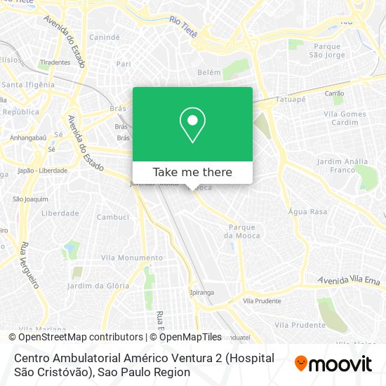 Centro Ambulatorial Américo Ventura 2 (Hospital São Cristóvão) map