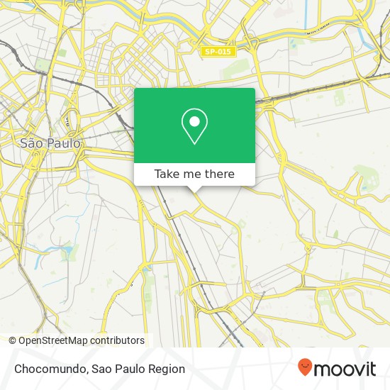 Chocomundo map