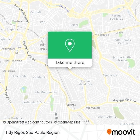 Mapa Tidy Rigor