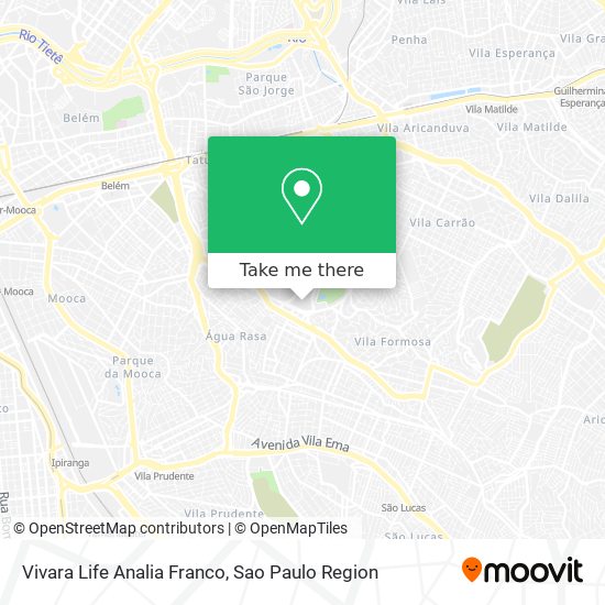 Mapa Vivara Life Analia Franco