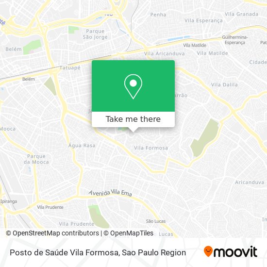 Posto de Saúde Vila Formosa map