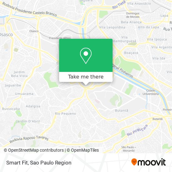 Smart Fit map