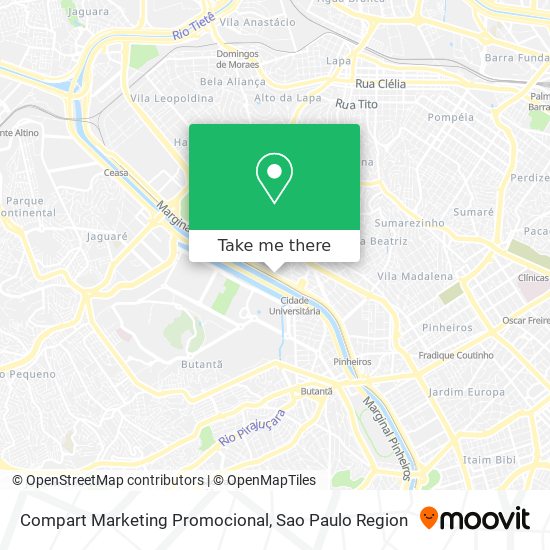 Mapa Compart Marketing Promocional