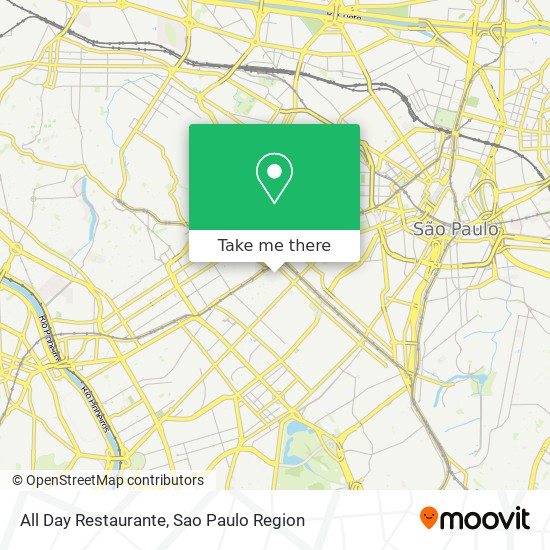 Mapa All Day Restaurante