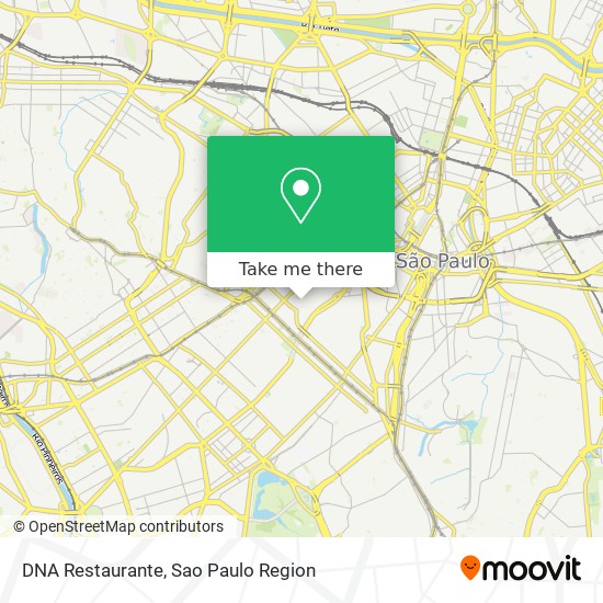 DNA Restaurante map