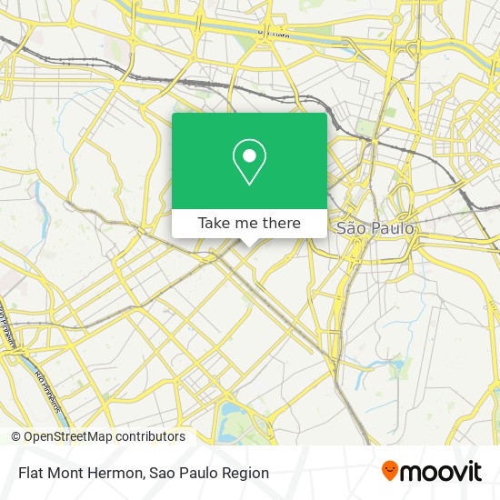 Flat Mont Hermon map