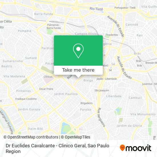 Mapa Dr Euclides Cavalcante - Clinico Geral