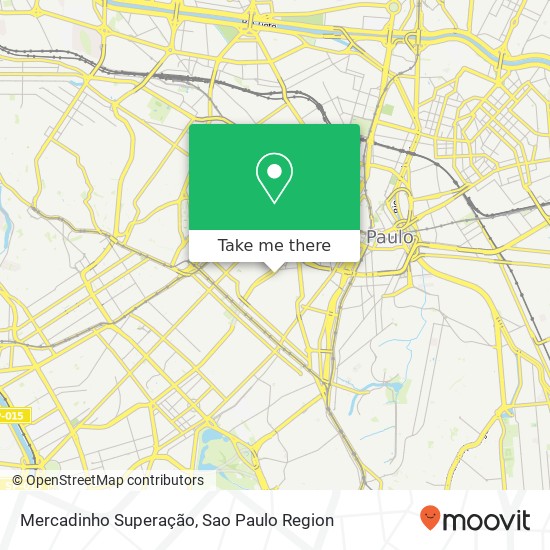 Mercadinho Superação map