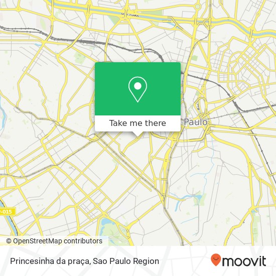 Princesinha da praça map